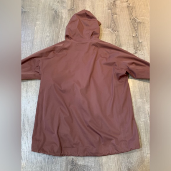 Merrell Women's L Whisper Rain Shell Jacket dusty rose Hooded Outdoor‎ hiking - Picture 7 of 7